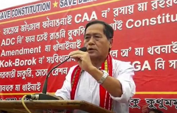 â€˜BJP means RSSâ€™ ! RSS means dividers who couldnâ€™t contribute a single Freedom Fighter : Jiten Choudhury blasts â€˜anti-nationalâ€™ RSS,BJP at Anti-CAA rally